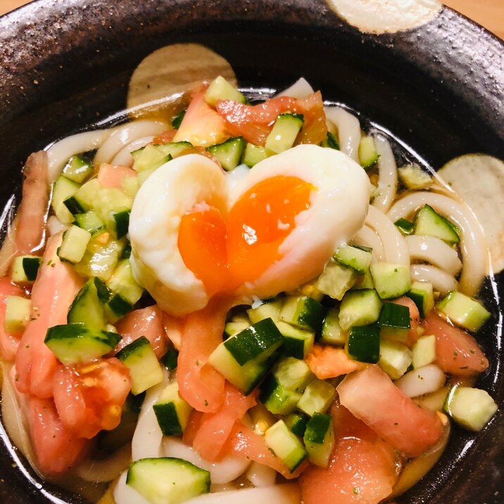 夏野菜たっぷり☆ぶっかけうどん